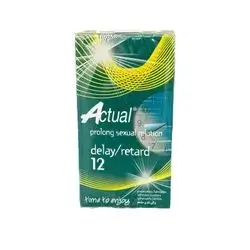 Actual prolong sexual relation delay/retard (12 preservativos)