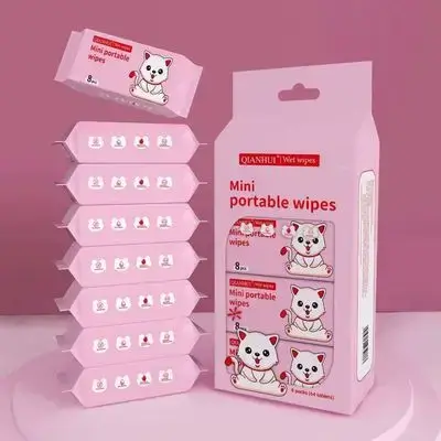 Mini Wet Wipes 64x