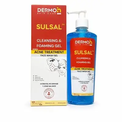 DERMOIN SULSAL Cleansing & Foaming Gel
