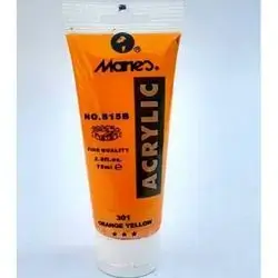 Acrylic Orange Yellow 75ml