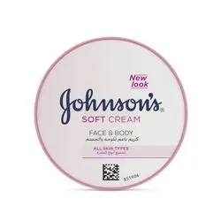 johnsons Soft Cream Face and Body - 200 ml - All Skin Types