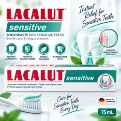 LACALUT Sensitive Toothpaste – 75 mL