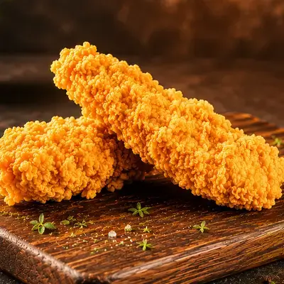2 Pieces Of Chicken Tenders Strips