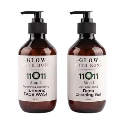 Glow With Rose Set 2×300ml