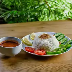 Cup Of Rice with Broth