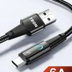 USB A- c Cable 6A/6ft . TR 6