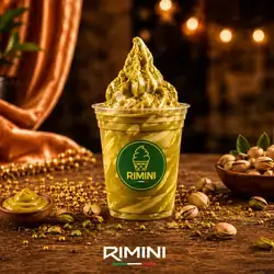 Soft Vanilla With Pistachio Sauce