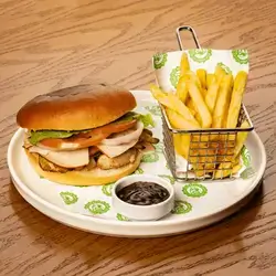 BBQ Chicken Burger