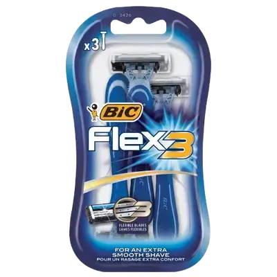 Flex 3 Flexible 3 Blades for Extra Smooth Shave 3 Pcs _ Bic