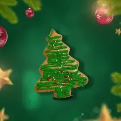 Christmas Tree Cookie
