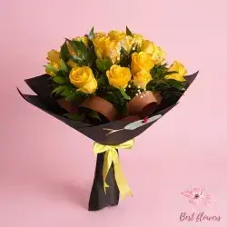 Bouquet Flowers- Yellow