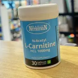 L-Carnitine 1000mg 30 Capsules (Basic Nutrition)