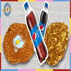 5 Lahmacun + 2 Lahmacun with Egg + 1 Pepsi 750 ml