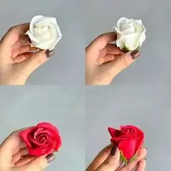 Colorful Artificial Rose Flowe