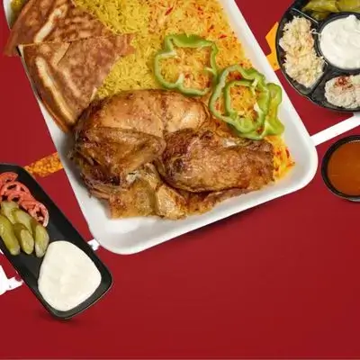 Half Rosto Al-Dimashqi Chicken Mansaf