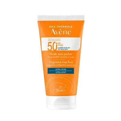 Very High Protection Spf50+ Ultra-Light Fragrance-Free Fluid 50ml _ Avene