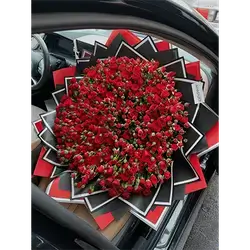 Red Baby Rose Bouquet