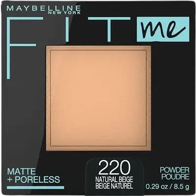 FIT me Powder Matte + Poreless 220 NATURAL BEIGE 8.5g _ MAYBELLINE NEW YOUK