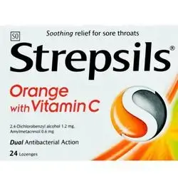 Strepsils Orange With Vitamin C