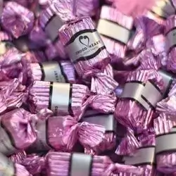 Belgian Chocolate Pink Wrapper