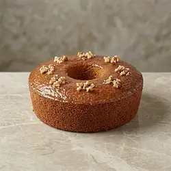 English Cake Round Walnut