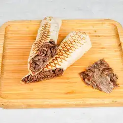 Meat Shawarma - Bread double