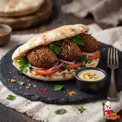 Aleppo Kibbeh Sandwich