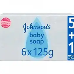 Johnsons White Baby Soap