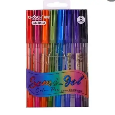 CHOSCH COLOR PEN 8PCS 0.5MM