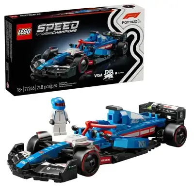 LEGO Speed Champions Visa Cash App RB VCARB 01 F1 Race Car set (77246)