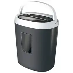 Deli Paper Shredder, 5 Sheets, Black