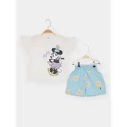 Mn21817- Minnie Girl'S Set 2Pcs