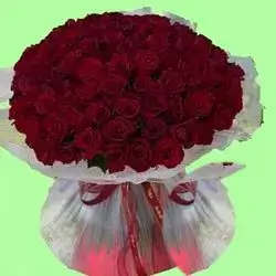 Giant Red Rose Bouquet
