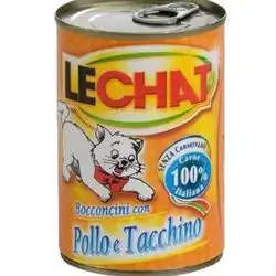 Lechat Chunkies with Chicken and Turkey 400g