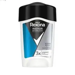 Rexona Men Anti-Perspirant Stick Maximum Protection Clean Scent Dry, 96h Effective, 3x