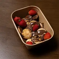 Almond Pancake with Strawberry