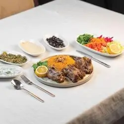 Bull Tail With Red Bulgur