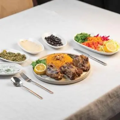 Bull Tail With Red Bulgur