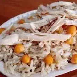 Rice & Chickpeas Plate
