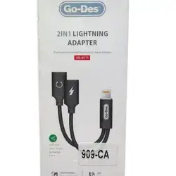 Go-Des 2In1 Lightning Adapter