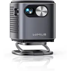 Mini Projector, DLP Ultra Short Distance Projector With Android 11.0,