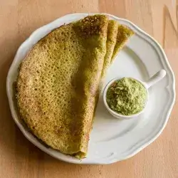 Pistachio Crepe