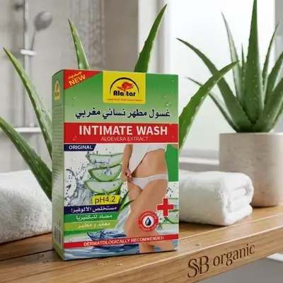 Moroccan feminine cleansing wash with aloe vera (original)