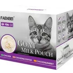 Faenbei Goat Milk Pouch With Chicken & Rabbit x12
