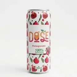 Dose Pomegranate flavored juice
