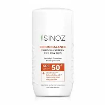 sinoz sunscreen for oily skin 50+ cream