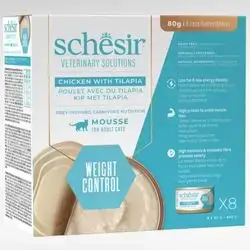 Schesir Weight Control Chicken & Tilapia 8x