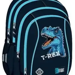 St.Right Backpack, 4 Waterproof, Blue T-Rex BP04 43x32x20cm