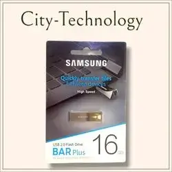 flash memory 16 gb usb 2.0 samsung steel 