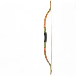 Fashion Yellow Traditional Archery Longbow – 35 lb Draw Weight